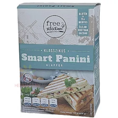 Gluténmentes Free Selection Klasszikus Panini Lisztkeverék 140G