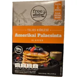   Gluténmentes Free Selection Teljes Kiőrlésű Amerikai Palacsinta Lisztkeverék 150G