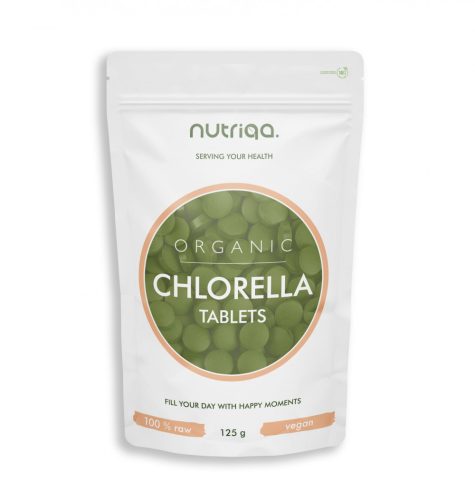 Happy Naturals organic chlorella tabletta 125 g