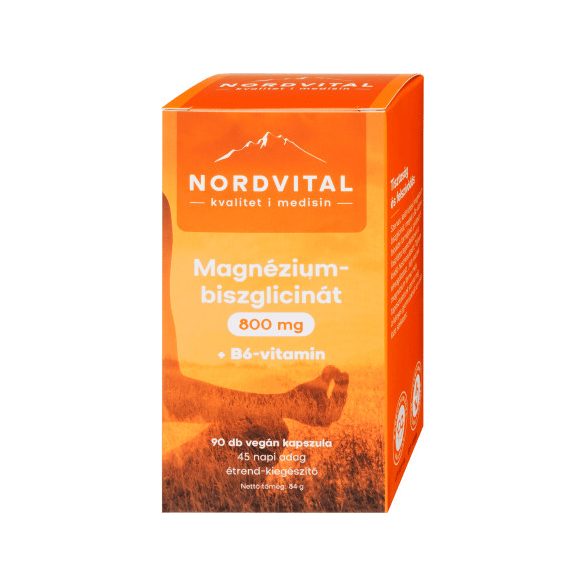 Nordvital magnézium-biszglicinát kapszula 90 db