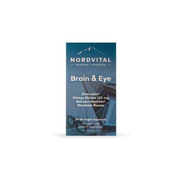 Nordvital brain and eye lágyzselatin kapszula 50 db