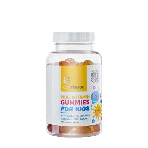 Usa Medical Multivitamin Gumipasztilla Gyerekeknek 60Db