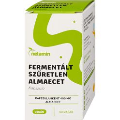 Netamin Fermentált Szűretlen Almaecet kapszula 400 mg 60x