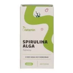 Netamin Spirulina alga tabletta 360 db