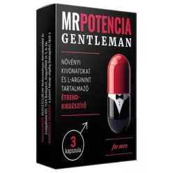   MRPOTENCIA Gentlaman - étrend-kiegészítő kapszula férfiaknak (3db)