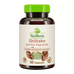 BioMenü bio shiitake gomba kapszula 60 db