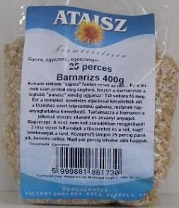 Ataisz barnarizs 25 perces 400 g