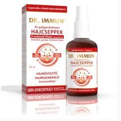   Dr.immun 25 gyógynövényes hajcseppek 9 serkentő fűszer kivonattal 50 ml