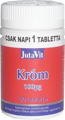 Jutavit króm tabletta 60 db