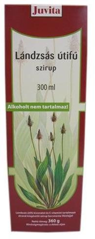 Jutavit lándzsás útifű szirup 250+50 ml 300 ml