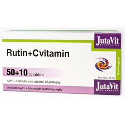 Jutavit rutin+c vitamin tabletta 60 db