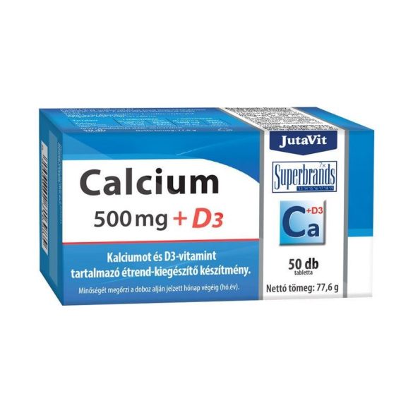Jutavit calcium tabletta 500mg 50 db
