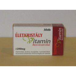 Életkristály Vitamin Rezveratrollal 30 db