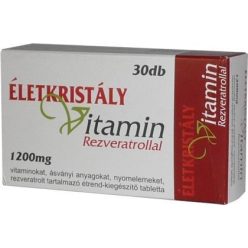 Életkristály multivitamin rezveratrollal+q10 30 db