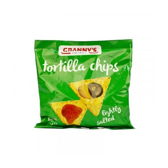 Grannys enyhén sós tortilla chips gluténmentes 60 g
