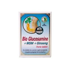 Dr.chen bio glucosamine+msm+ginseng forte tabletta 40 db