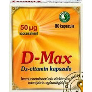 Dr.chen d-max d3-vitamin kapszula 80 db