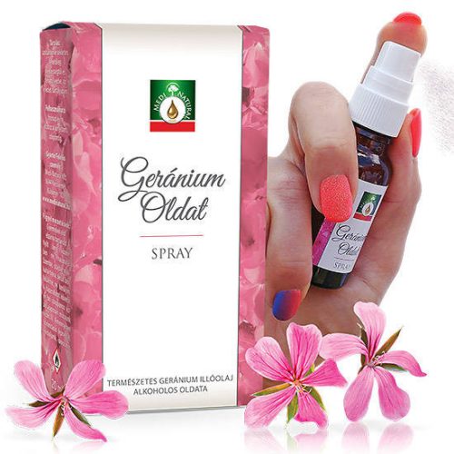 Medinatural geránium oldat spray 20 ml