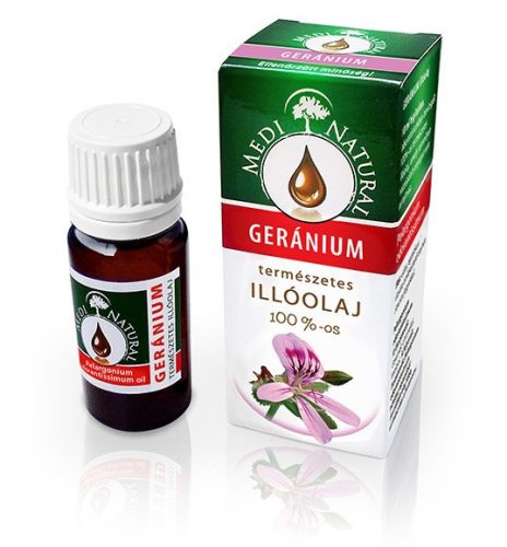 Medinatural geránium 100% illóolaj 10 ml