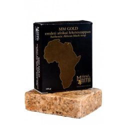 Mm Gold Natúr Afrikai Fekete Szappan 100 g