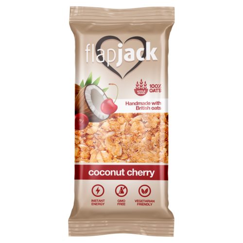 Flap Jack zabszelet kókusz-cseresznye ízű 100 g