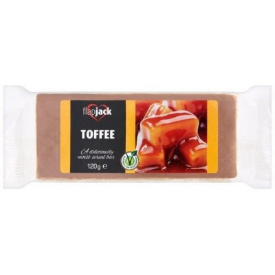 Flap Jack zabszelet toffee ízű,csokoládé ízű bevonattal 100 g