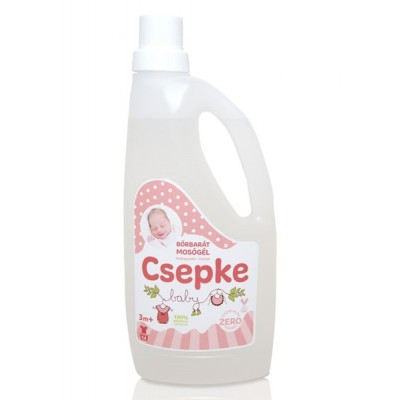 Csepke Baby mosógél babapúder illattal 3m+ 1000 ml