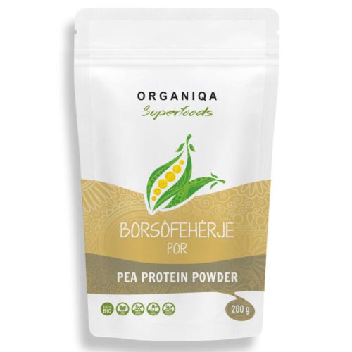 Organiqa 100% bio borsófehérje por (80% fehérje) 200 g