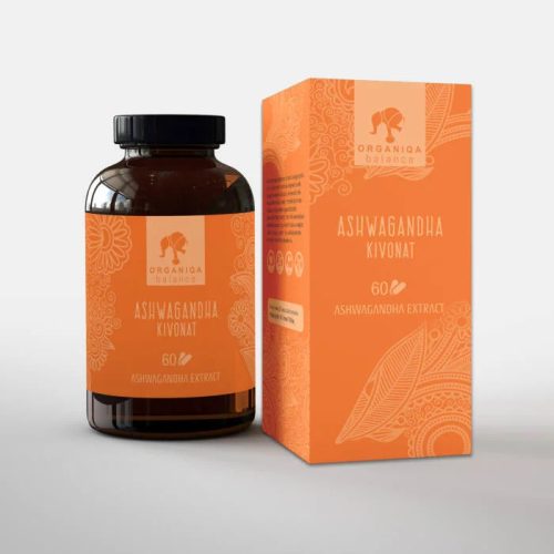 ORGANIQA ASHWAGANDHA KAPSZULA 500MG