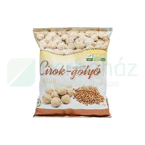 Agroszemek bio extrudált cirokgolyó natúr 75 g
