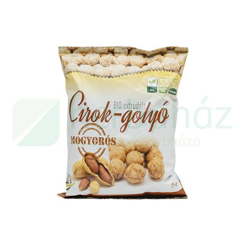 Agroszemek bio extrudált cirokgolyó mogyorós 75 g