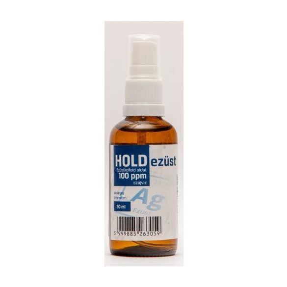 Holdezüst ezüstkolloid 100ppm 50 ml