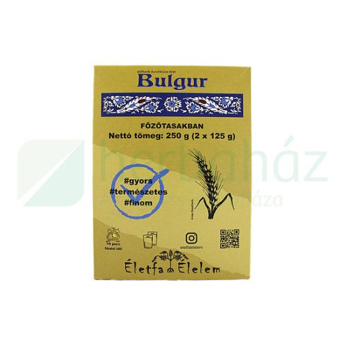 Életfa Bulgur Főzőtasakban 2X125G
