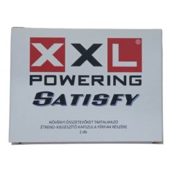   XXL powering Satisfy - erős, étrend-kiegészítő kapszula férfiaknak (2db)