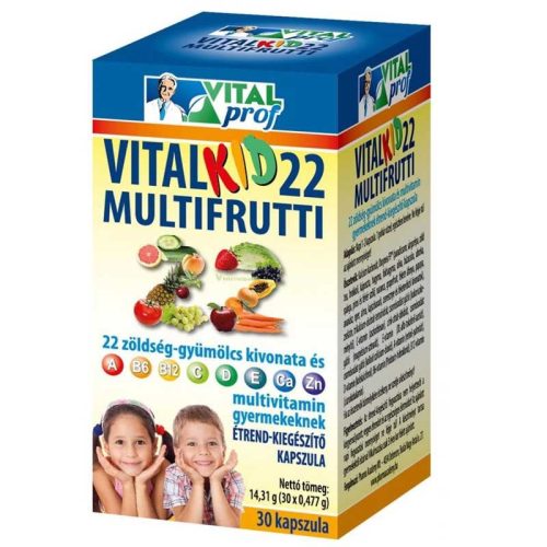 Vitalkid22 multifrutti 22 60 db