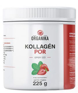 Organika kollagén italpor eper ízű 225 g