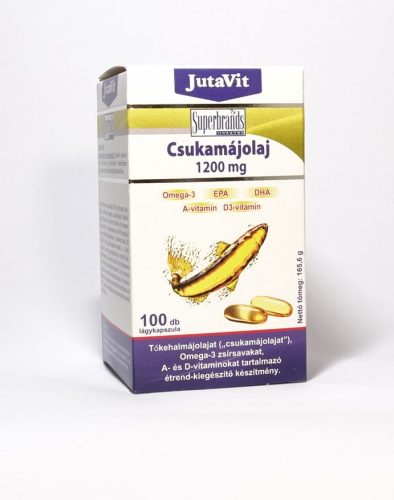 Jutavit csukamájolaj 100 db