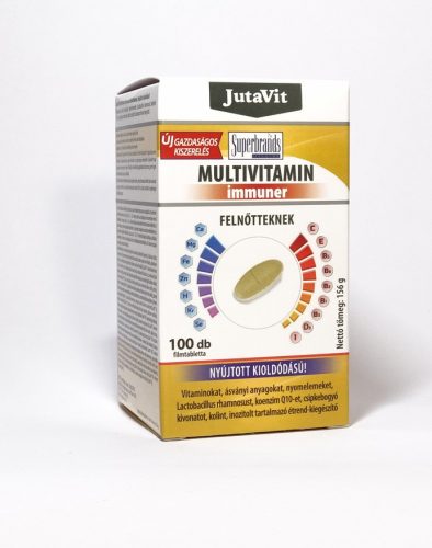 Jutavit multivitamin felnőtdbnek nyújtott oldódású tabletta 100 db