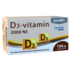 Jutavit d3 vitamin 2000 NE lágykapszula 100 db