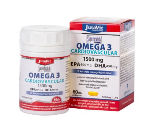 JUTAVIT OMEGA-3 CARDIOVASCULAR KAPSZULA