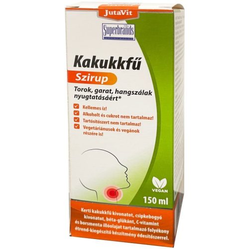 JUTAVIT KAKUKKFŰ SZIRUP 150 ml