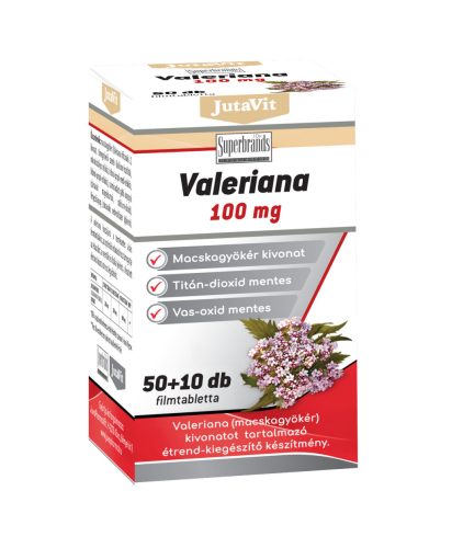 JUTAVIT VALERIANA 100MG 60 db