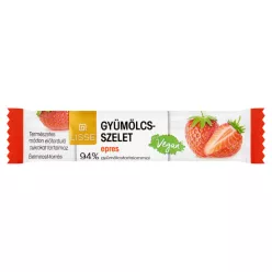 Lisse vegán gyümölcsszelet epres 30 g