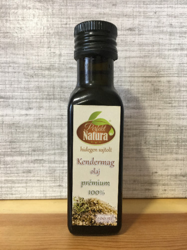 Perfekt Natura hidegen sajtolt kendermag  olaj 100 ml