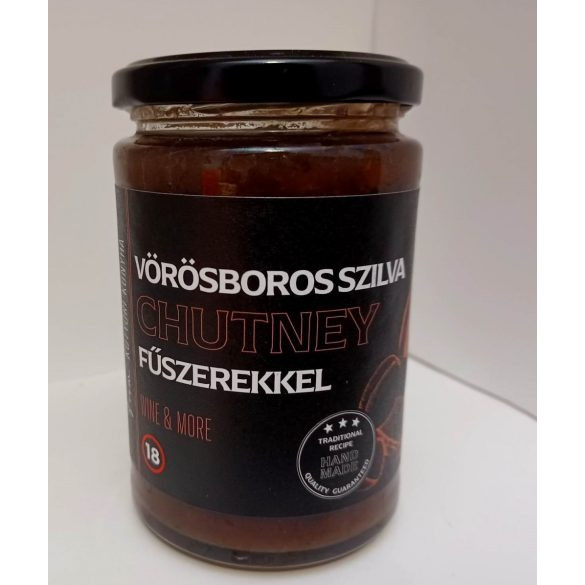 VÖRÖSBOROS SZILVA CHUTNEY