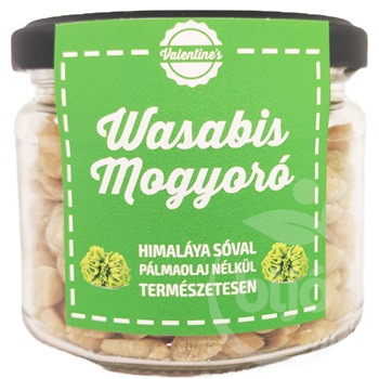 VALENTINE'S PIRÍTOTT MOGYORÓ WASABI 190G