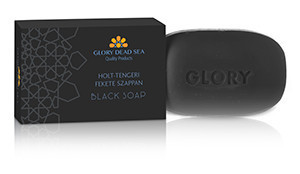 Glory holt-tengeri fekete szappan (Black) 120 g