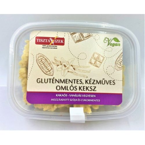 TISZTA ÍZEK KAKAÓ-VANÍLIA KEKSZ GM. 180G