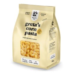   Its us gretas gluténmentes kukorica száraztészta macaroni szarvacska 200 g