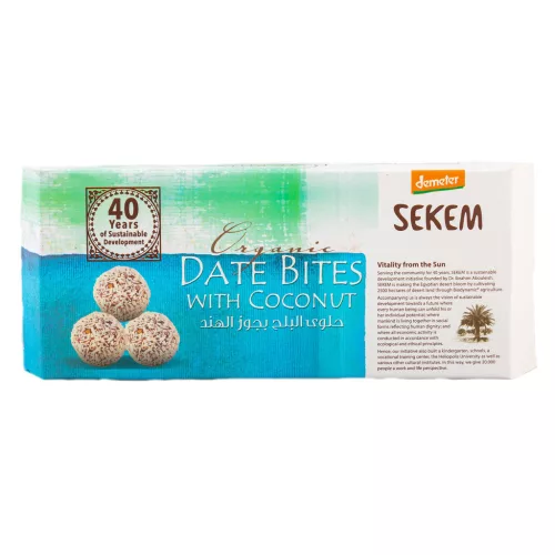 Bio Demeter Sekem Kókuszos Datolyagolyó 120G